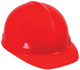 SC-6 Hard Hats - Front Brim Style - Red product photo