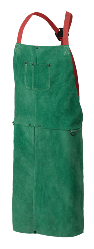 Welder's Bib Apron – Side–Split Leather – 36