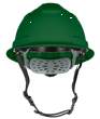 BLOCKHEAD2 Type 2 Full Brim Safety Helmet &ndash; Non-Vented &ndash; Green product photo