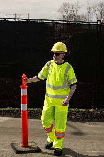 Hi-Vis Class 3 Short-Sleeved Safety T-Shirt - Hi-Vis Yellow - 4XL product photo