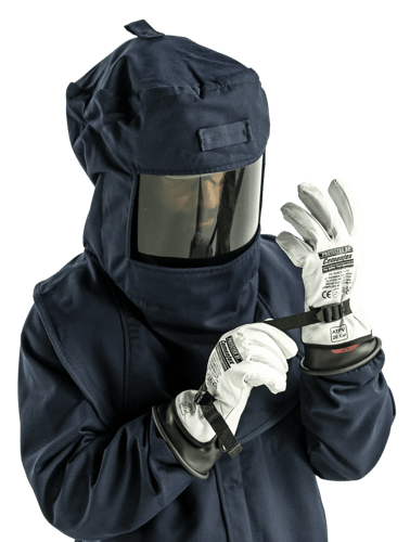 40 CAL LAN&trade; Arc Flash Hood with Hard Cap product photo
