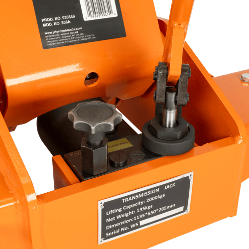 jackstraw 2-Ton Transmission Jack – Low Profile – Hydraulic – Super Heavy