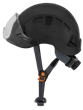 CH-450V Industrial Climbing Hard Hat w/Flip-Up Wraparound Visor - Vented - Black product photo