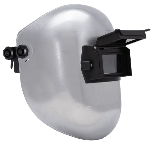 280PL  Welding Helmet - Lift Front - Slotted Hard Hat Adapters - Silver product photo