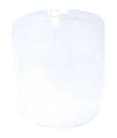 DP4 Series Replacement Face Shield Window - 9"X12-1/8"X0.060" - Clear Tint Anti-Fog product photo