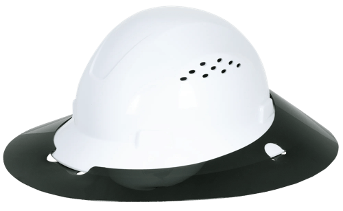 Sun Shade for Full Brim Hard Hat - Smoke product photo