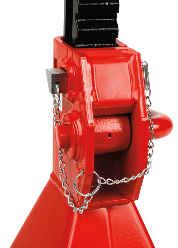 12-Ton Double-Locking Ratcheting Jack Stand Set product photo