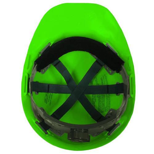 Sentry III Hard Hats - Front Brim Style - Lime product photo