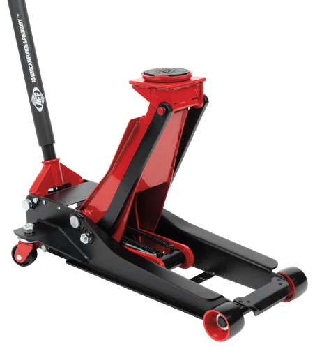 3.5-Ton Lighting Lift™  Heavy-Duty Floor Jack - 2-pc Handle product photo