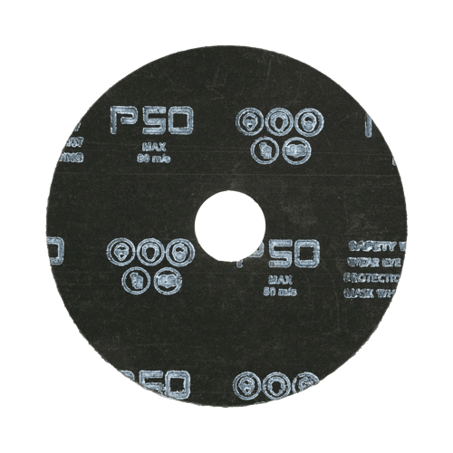 Disque abrasif en fibre de r&eacute;sine Z50 Zircone alumine 4-1/2 x 7/8. photo du produit