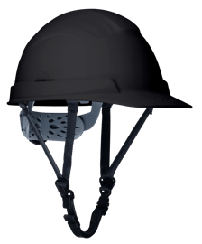 SENTRY2 Type 2 Cap-Style Safety Helmet &ndash; Non-Vented &ndash; Black product photo