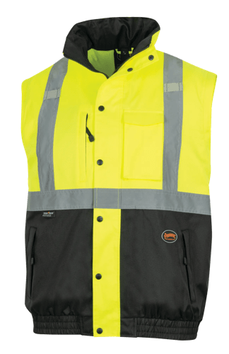 Hi-Vis 5-in-1 Jacket - Waterproof - Hi-Vis Yellow - L product photo