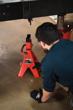 12-Ton Double-Locking Ratcheting Jack Stand Set product photo