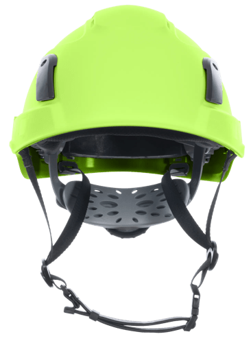 XS2-500 Type 2 Safety Helmet &ndash; Vented &ndash; Hi-Vis Green product photo