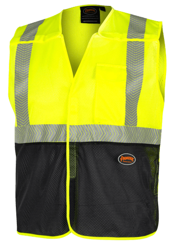 Hi-Vis Class 2 Breakaway Safety Vest - Hi Vis Yellow - XL product photo