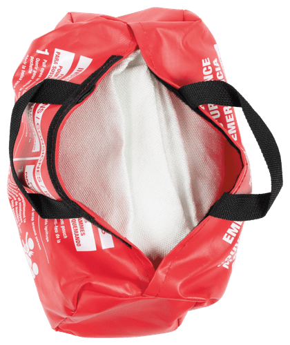 High-Temperature Emergency Fire Blanket - Uncoated Fiberglass - 18 oz product photo