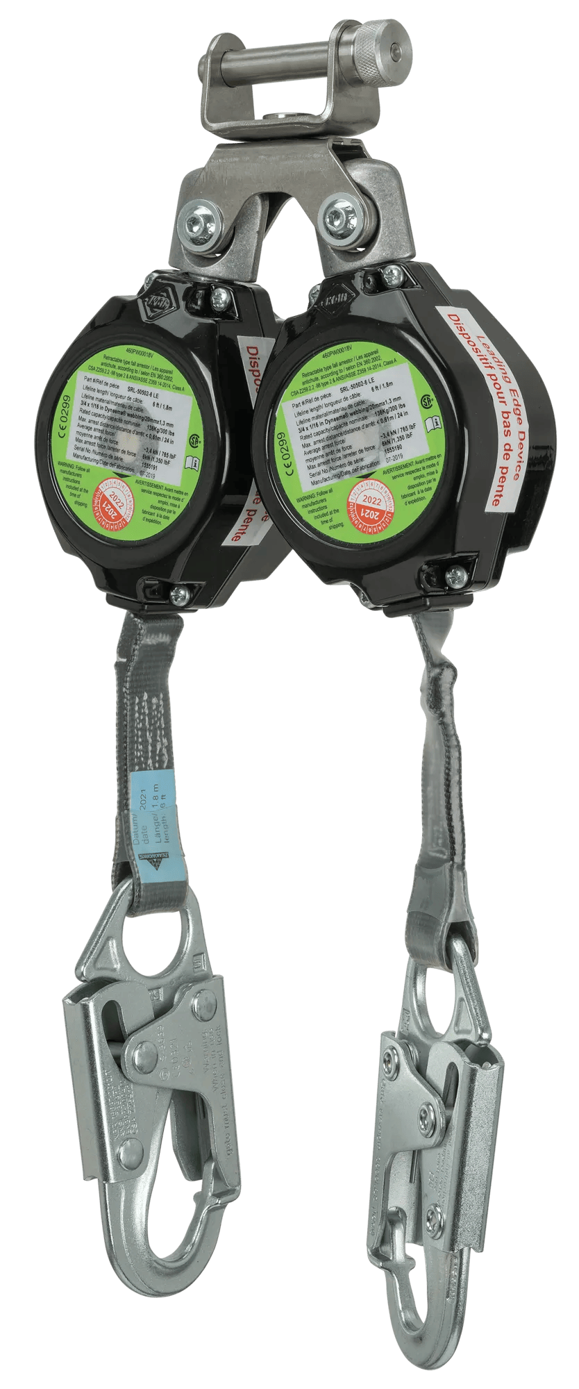 Leading Edge SRD - Twin Leg Web with Snap - 6' | V845525106LE
