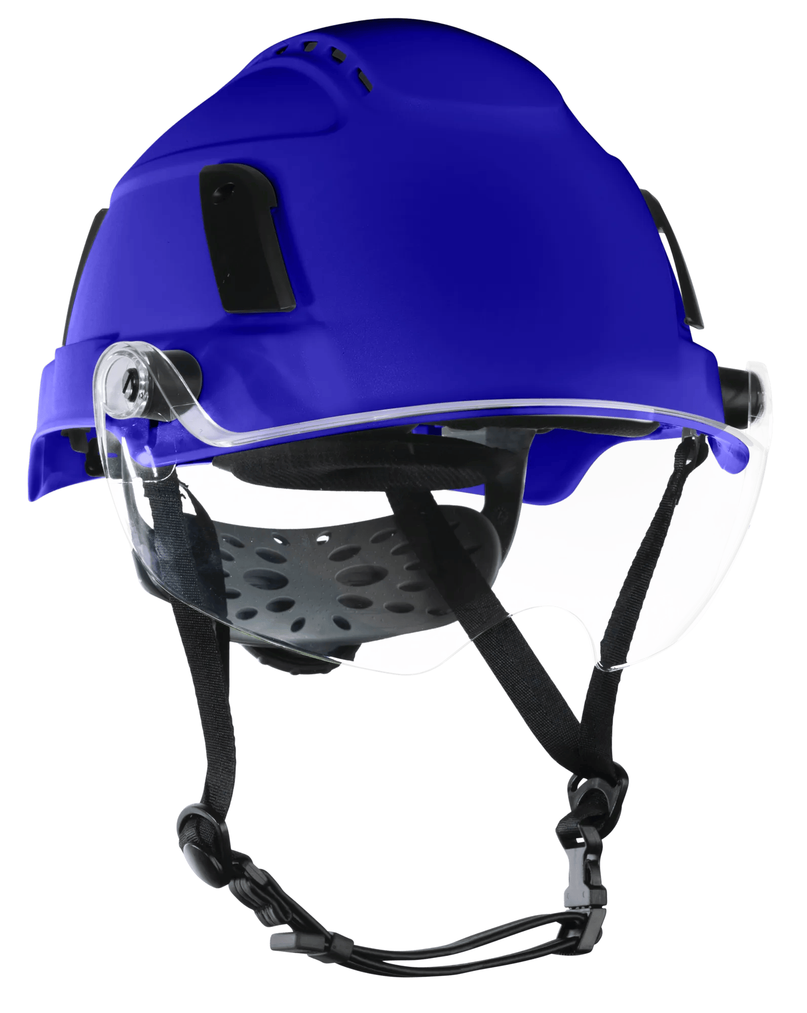 XS2-500 Type 2 Safety Helmet – Flip–Up Visor – Vented – Blue