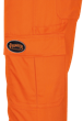 Pantalons de s&eacute;curit&eacute; pour femme &ndash; Coton crois&eacute; &ndash; Orange Haute visibilit&eacute; - TG photo du produit