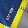 Salopette de s&eacute;curit&eacute; FR-Tech&reg; matelass&eacute; haute visibilit&eacute; ignifuge/anti&ndash;arc &eacute;lectrique &ndash; Bleu roi &ndash; Taille homme P photo du produit