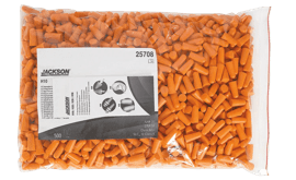 H10 Disposable Earplugs - Uncorded - 31dB NRR - Orange - 500 pr product photo