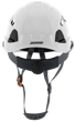 CH-450V Industrial Climbing Hard Hat w/Flip-Up Wraparound Visor - Vented - White product photo
