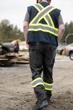 Pantalon de s&eacute;curit&eacute; haute visibilit&eacute; - Noir - TG photo du produit