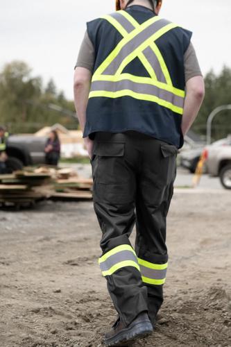 Pantalon de s&eacute;curit&eacute; haute visibilit&eacute; - Noir - TG photo du produit