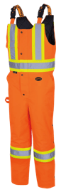Salopette de s&eacute;curit&eacute; imperm&eacute;able metelass&eacute; &ndash; orange haute visibilit&eacute; &ndash; homme 2G photo du produit