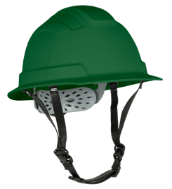 BLOCKHEAD2 Type 2 Full Brim Safety Helmet &ndash; Non-Vented &ndash; Green product photo