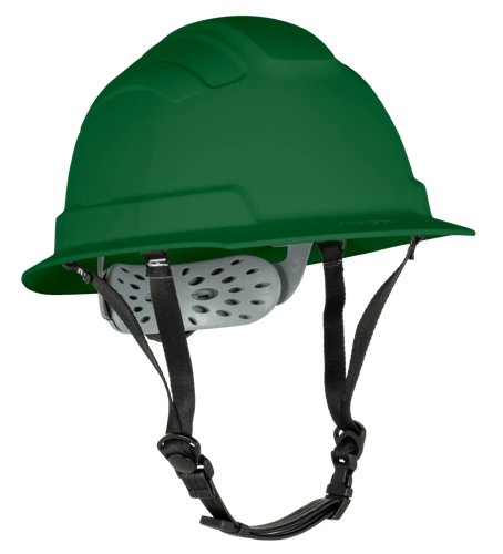 BLOCKHEAD2 Type 2 Full Brim Safety Helmet &ndash; Non-Vented &ndash; Green product photo