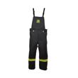 140 Cal TCG&trade; Lightweight Arc Flash Bib Overalls &ndash; Black &ndash; 4XL product photo