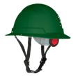 BLOCKHEAD2 Type 2 Full Brim Safety Helmet &ndash; Non-Vented &ndash; Green product photo