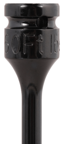 1/2" DR Torque Limiting Extension - Black - 60 ft-lbs product photo