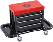 3-Drawer Rolling Tool Box Seat product photo