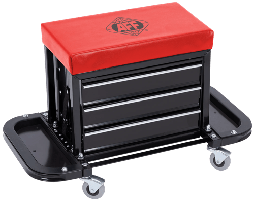 3-Drawer Rolling Tool Box Seat product photo