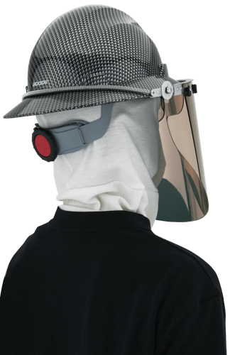 F50 PC Window &ndash; High Heat &ndash; Thermal Reflective &ndash; Shape H &ndash; Molded &ndash; 10 x 20 x 0.08" product photo