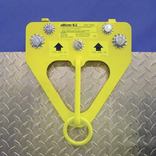 Standard Flange Tank Trolley - 1/4" to 1" Flange Width product photo
