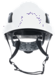 XS2-500 Series Type 2+ Vented Safety Helmet  - White product photo