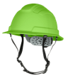 BLOCKHEAD2 Type 2 Full Brim Safety Helmet &ndash; Non-Vented &ndash; HV Green product photo