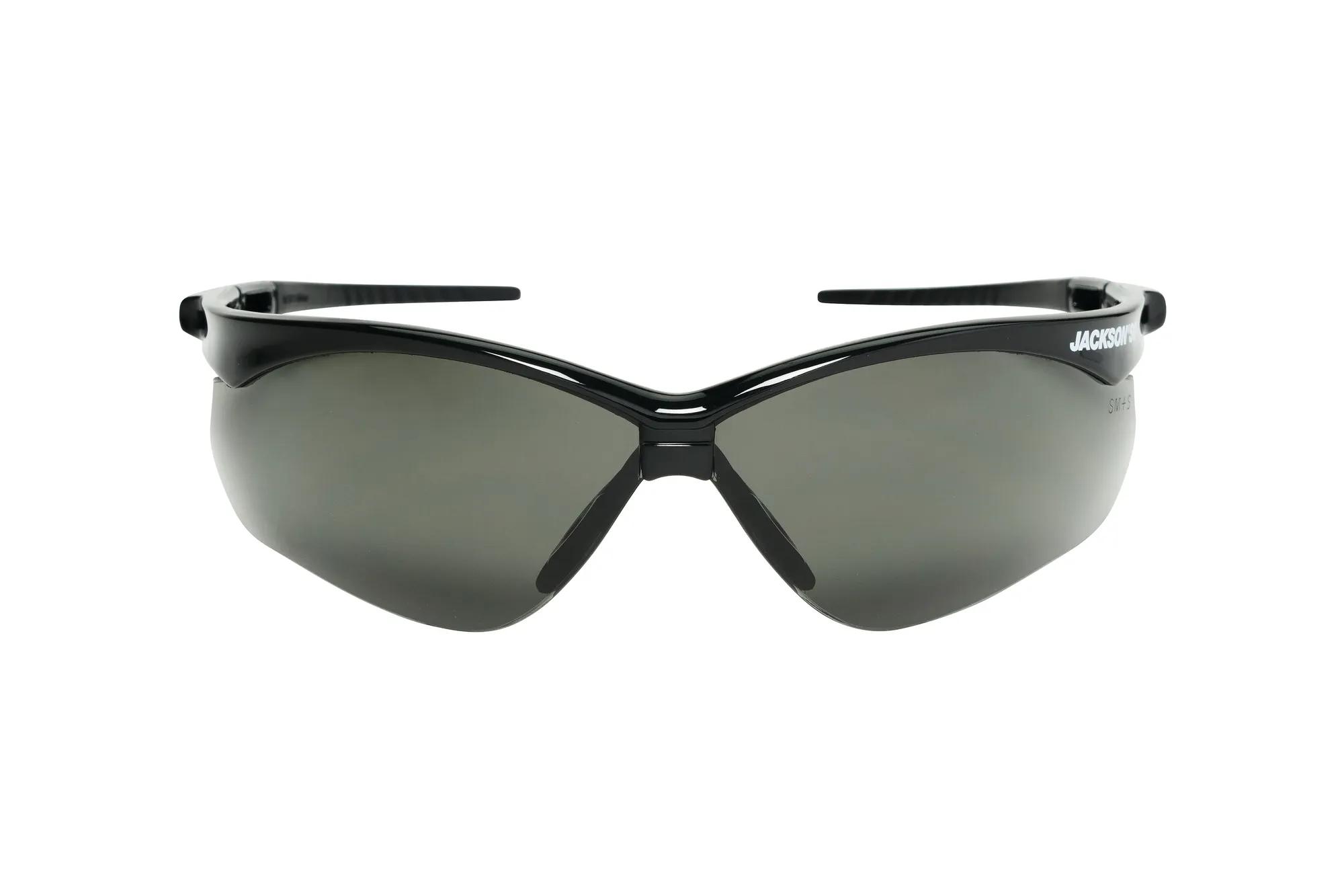 Jackson SG Safety Glasses – Black Frame – Smoke Anti-Fog Lens