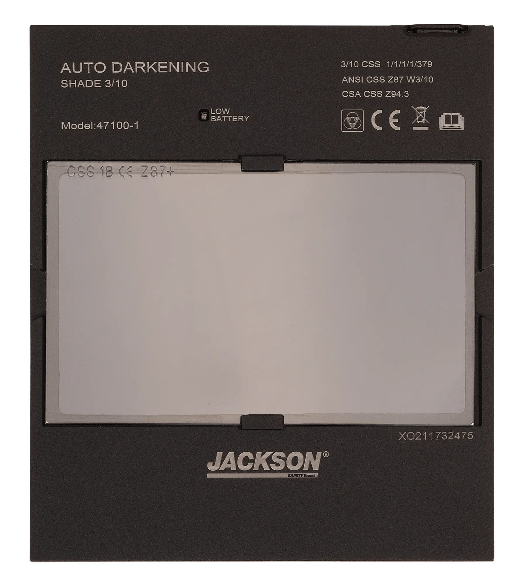 Replacement ADF for Jackson Safety Model 47100 | 47100-1 | Welding