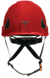 CH-2-400V Type 2 Safety Helmet - Vented - Red product photo