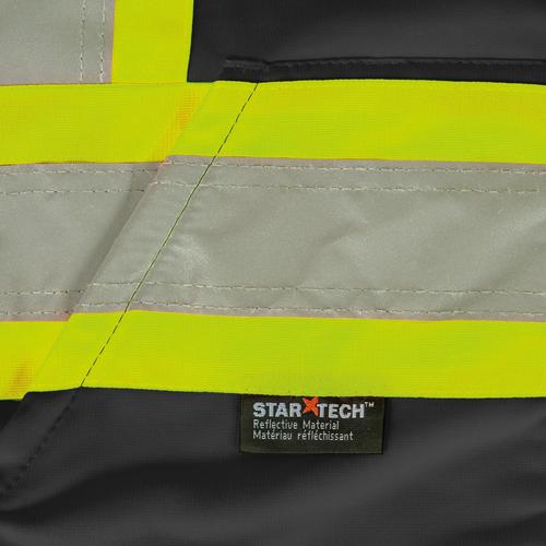 wiz Hi-Vis Microfleece Zip Hoodie - Black - 2XL | V1060570-2XL