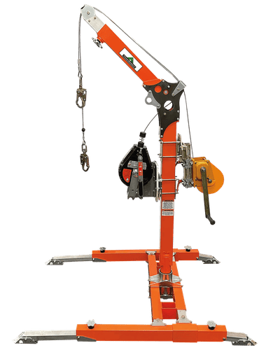 Confined Space Kit - Davit System, 3-Way 60' (18 m) SRL, 65' (20 m) Man ...