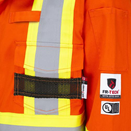 FR-Tech® Premium Hi-Vis FR/ARC-Rated Safety Coveralls – Hi-Vis
