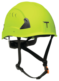 CH-2-400V Type 2 Safety Helmet - Vented - Hi-Vis Green product photo