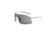 Maxview+ Safety Glasses - White Frame - Smoke Anti-Fog Lens product photo