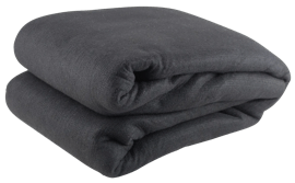 16-oz Carbon Fiber Felt Welding Blanket - Black - 6' x 6' product photo