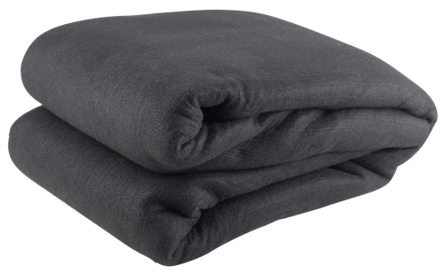 16-oz Carbon Fiber Felt Welding Blanket - Black - 6' x 6' product photo